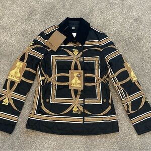 Burberry fernhill print limited edition quilted Jacket NWT